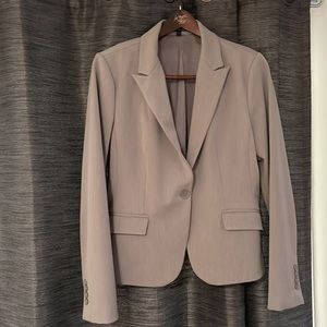 Express Beige Suit Blazer